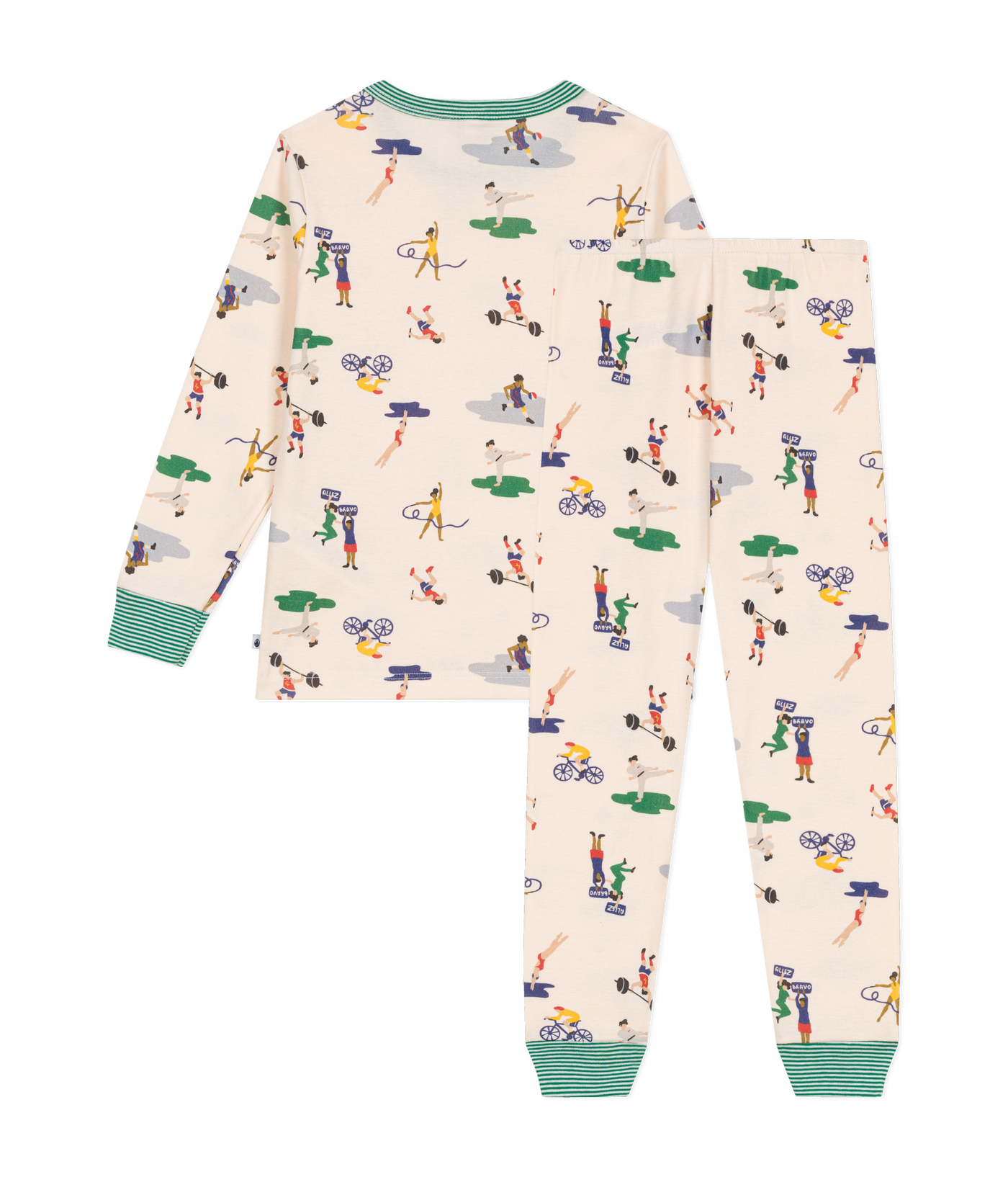 CHILDREN'S MULTI-SPORTS PRINT COTTON PYJAMAS