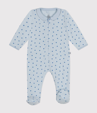 BABY BOY'S STAR PRINTED COTTON PYJAMAS