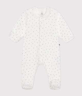 BABY BOY'S ORGANIC COTTON SLEEPSUIT