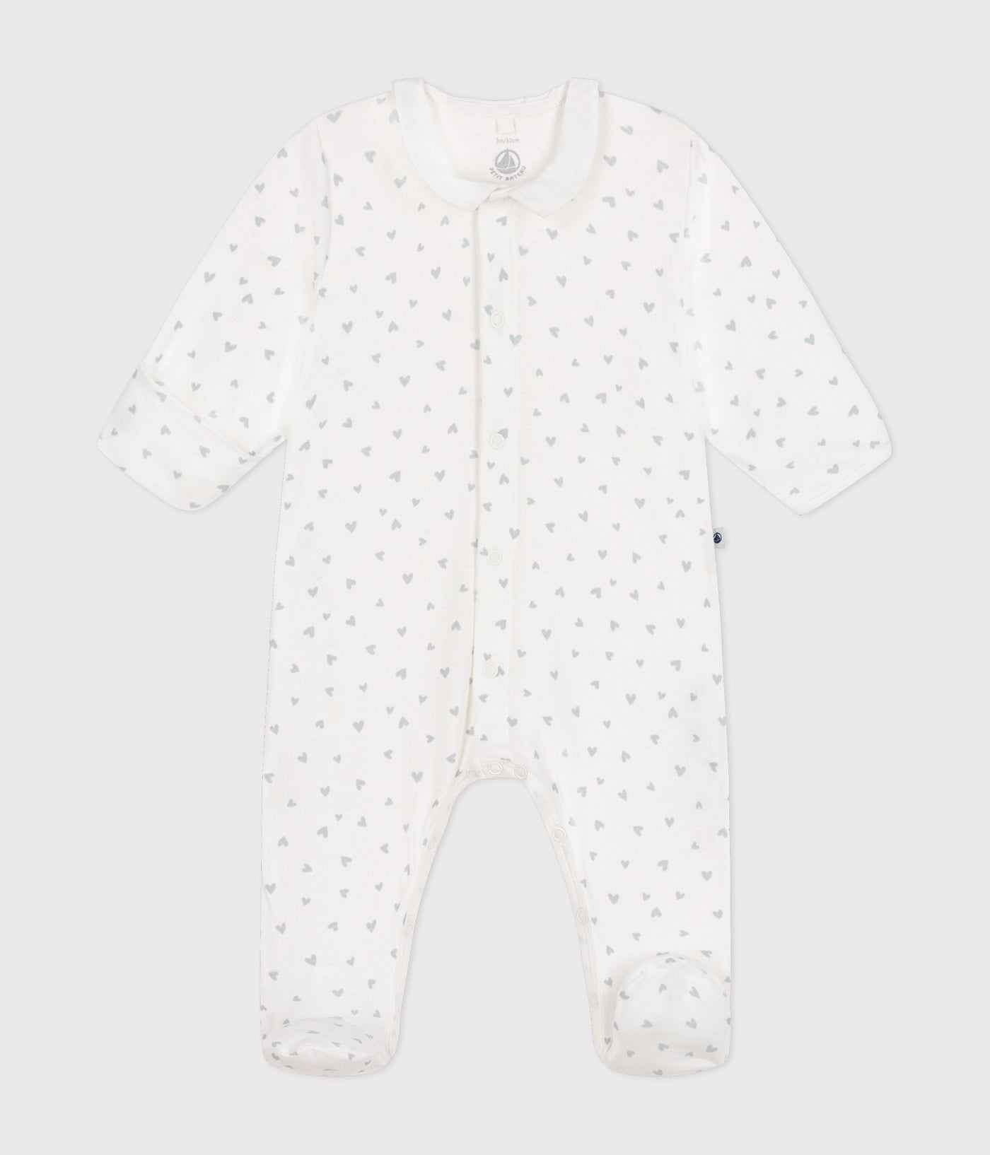 BABIES' PRINTED COTTON PYJAMA SUIT