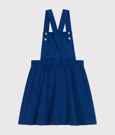 LITTLE GIRLS' SERGE DUNGAREE DRESS