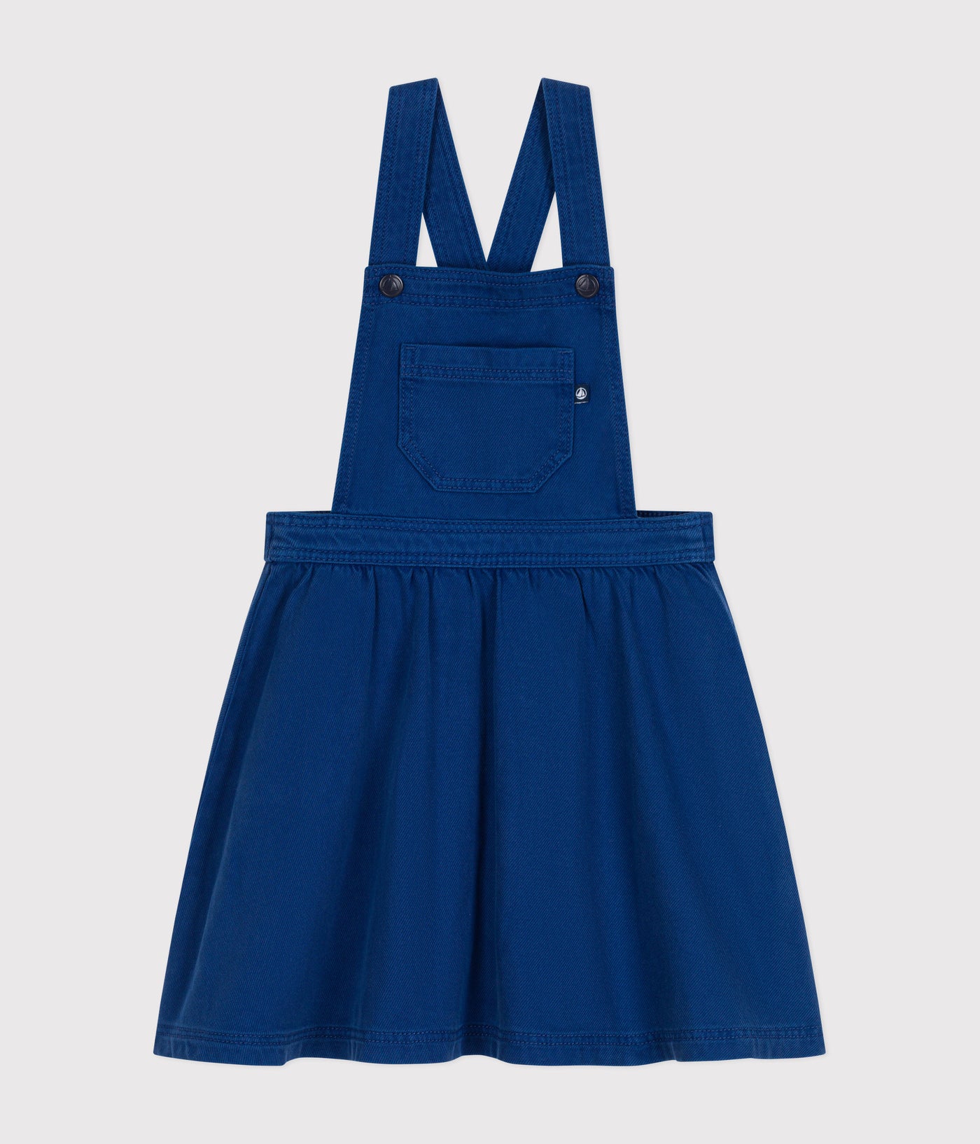 LITTLE GIRLS' SERGE DUNGAREE DRESS