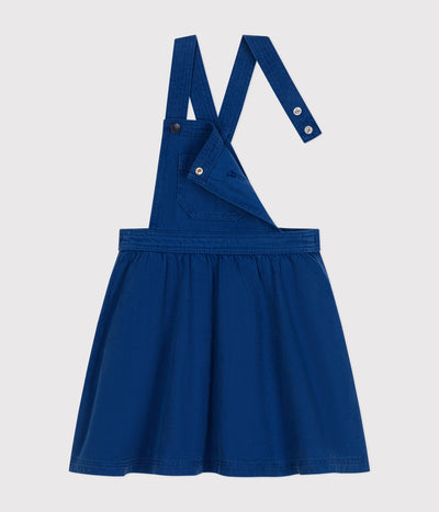 LITTLE GIRLS' SERGE DUNGAREE DRESS