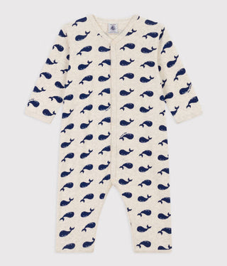BABY UNISEX ORGANIC COTTON FOOTLESS SLEEPSUIT