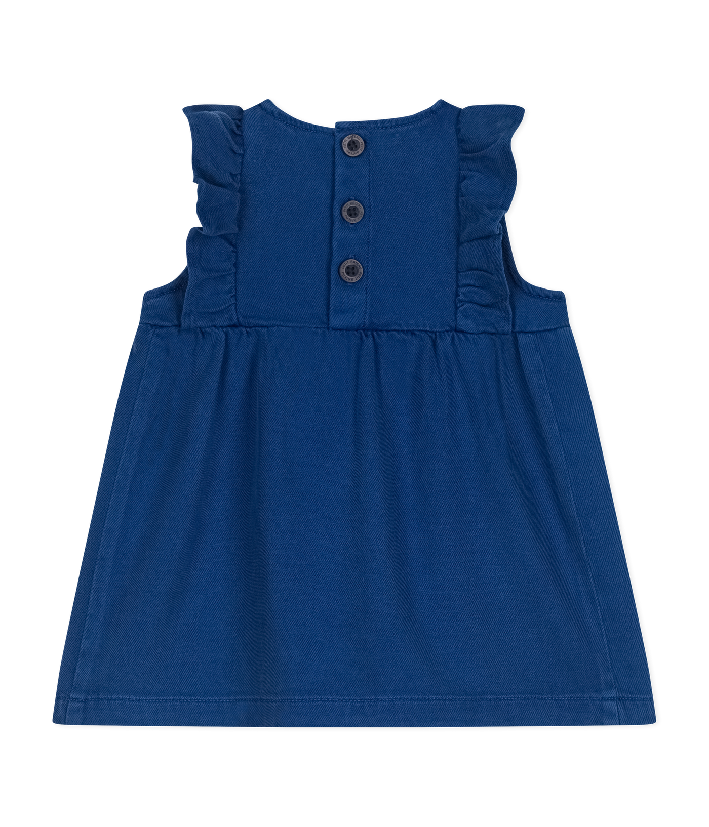 BABIES' COTTON/LYOCELL SLEEVELESS DRESS