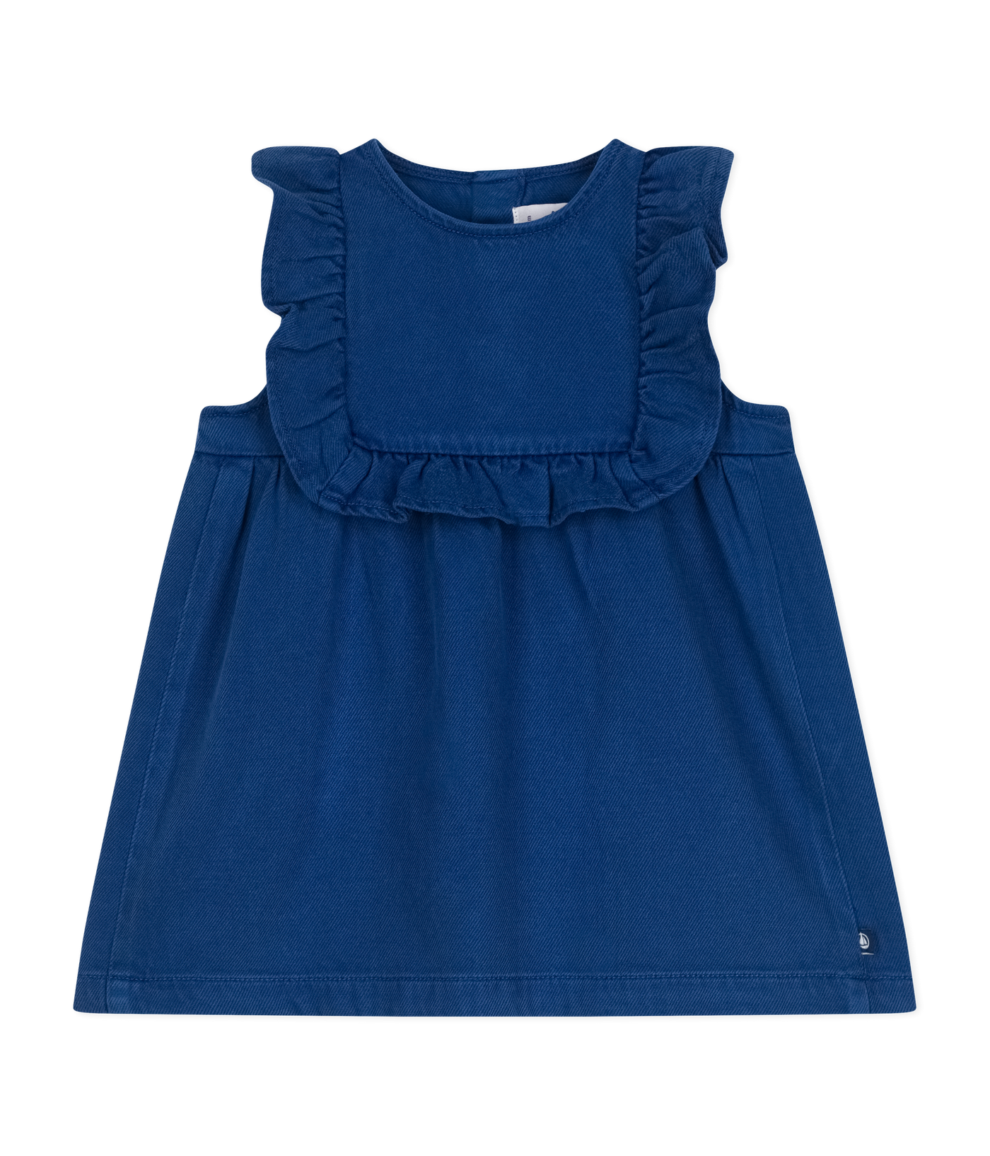 BABIES' COTTON/LYOCELL SLEEVELESS DRESS