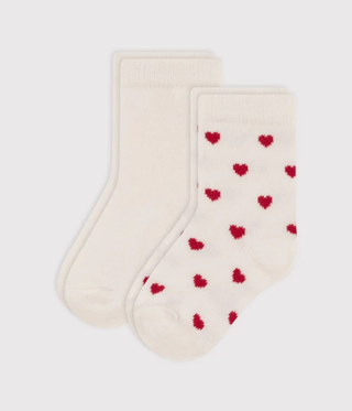 BABY UNISEX COTTON SOCKS- 2-PACK