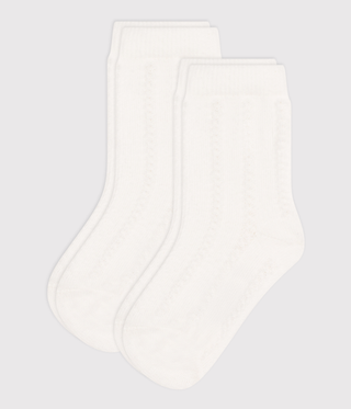 BABY UNISEX COTTON JERSEY SOCKS - 2-PACK