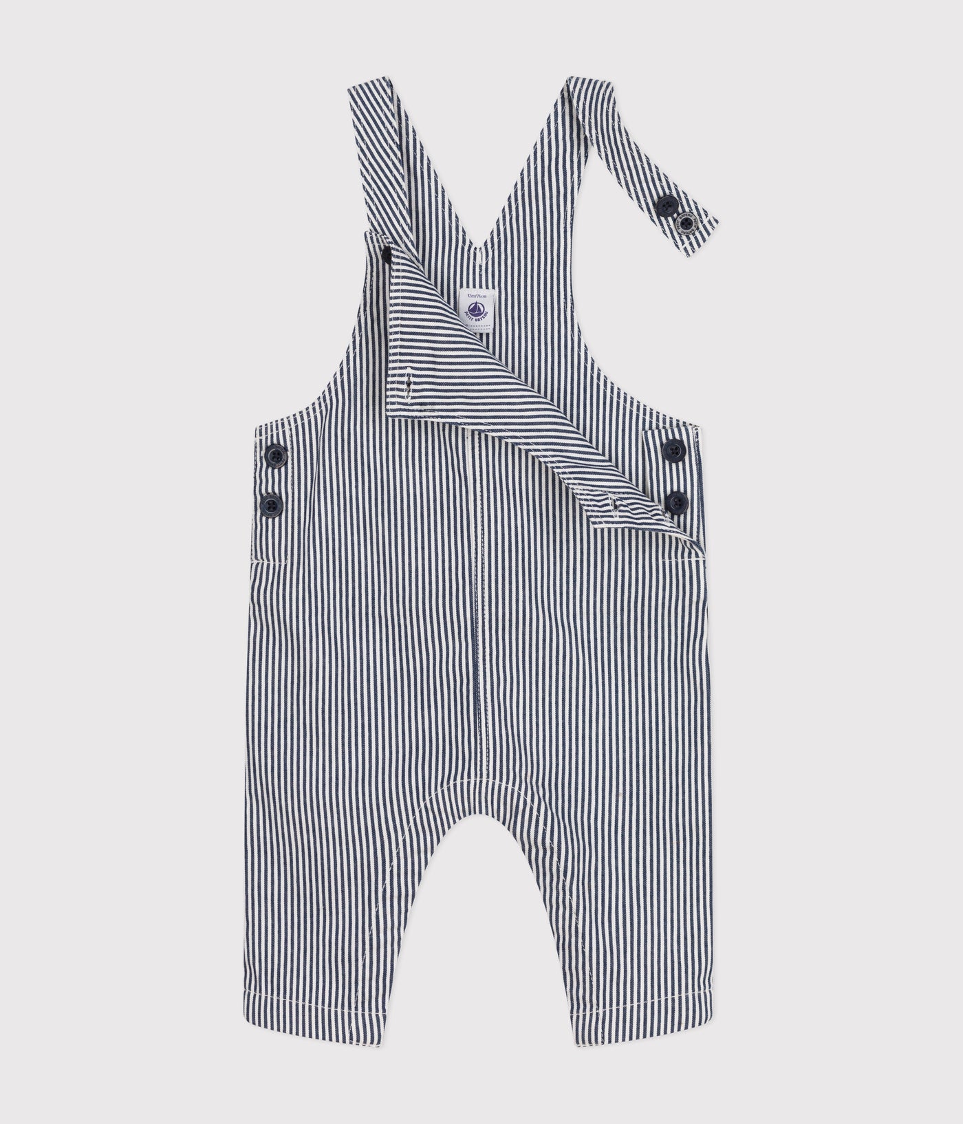 BABY'S LONG CANVAS DUNGAREES