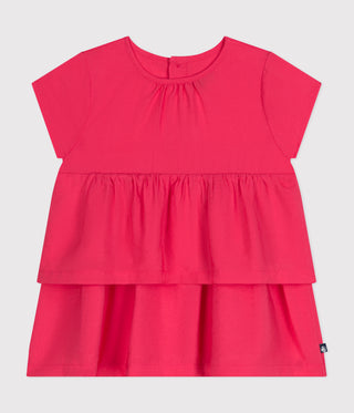 BABY GIRL'S SHORT-SLEEVED DRESS