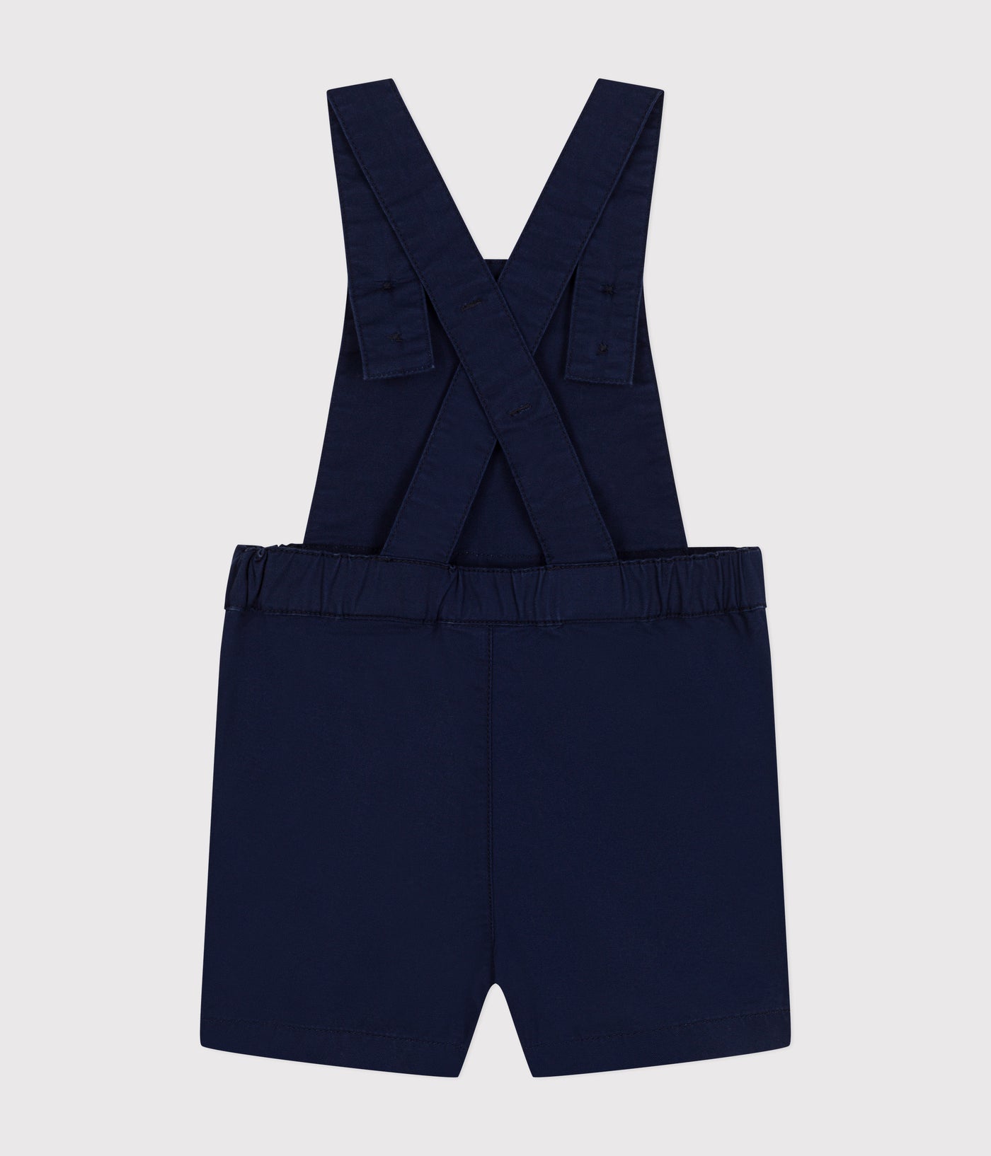 BABIES' SERGE DUNGAREE SHORTS