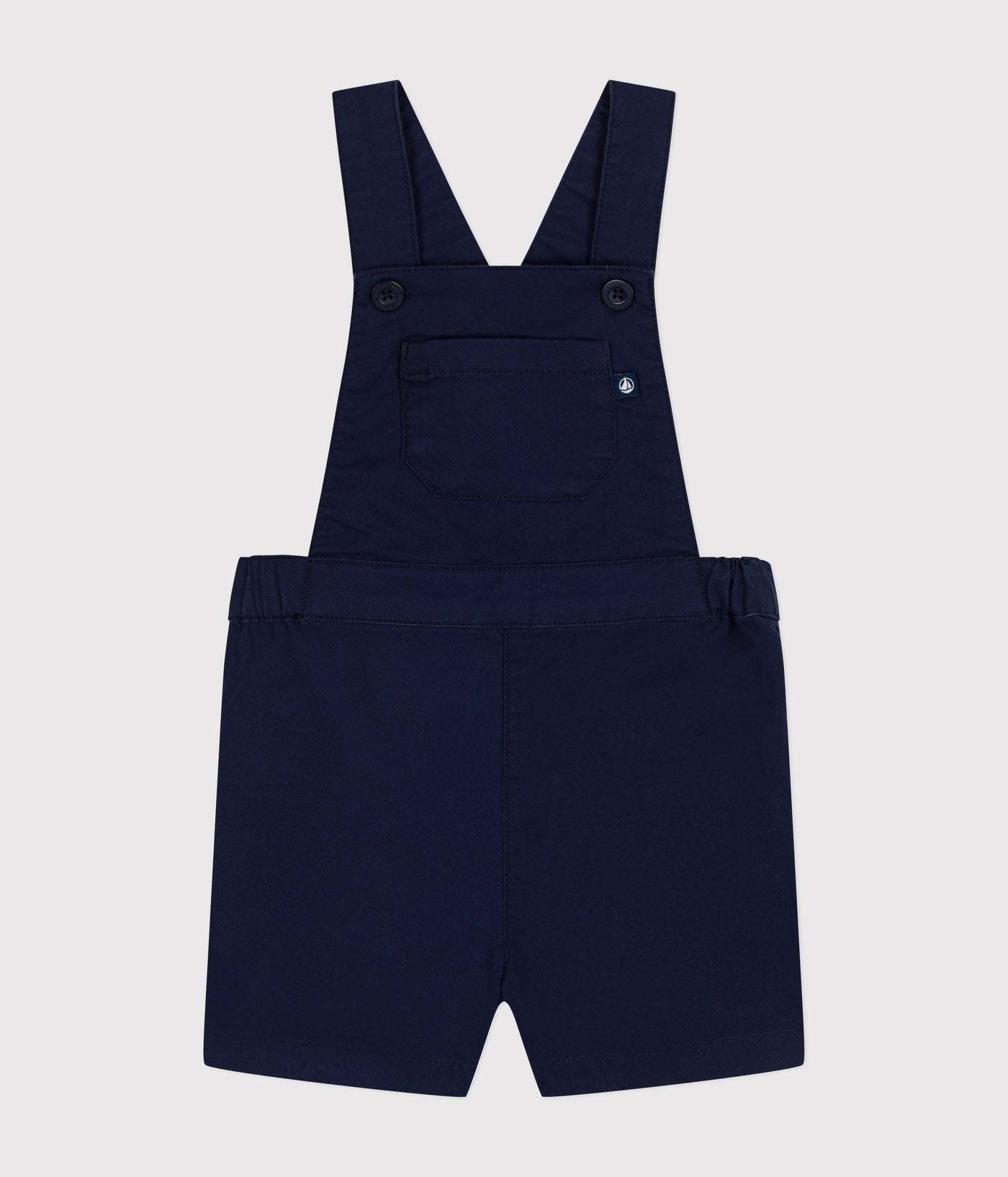 BABIES' SERGE DUNGAREE SHORTS