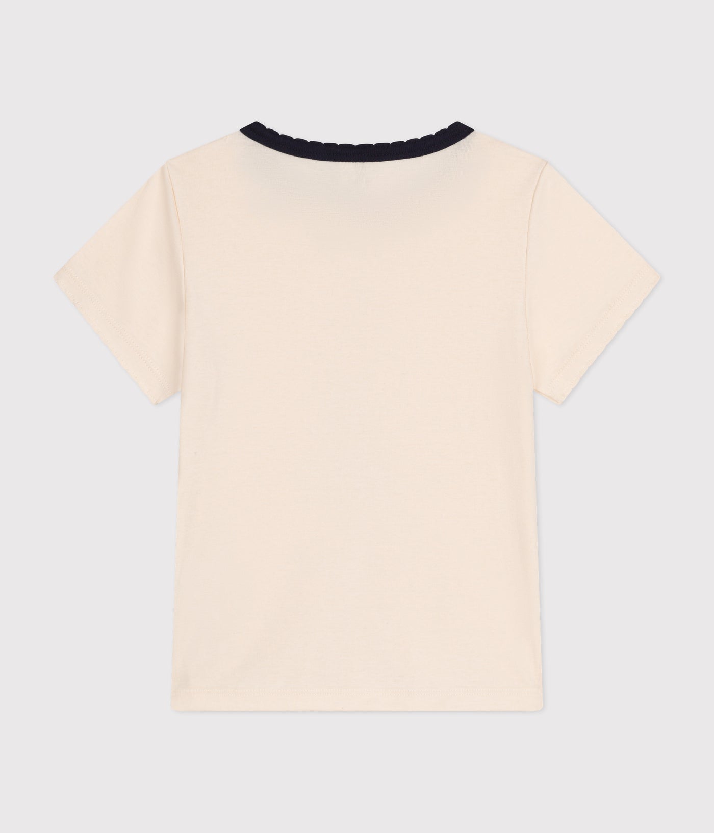 GIRLS' SHORT-SLEEVED COTTON T-SHIRT