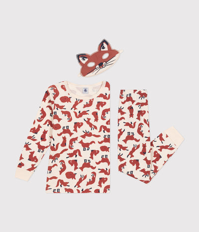 CHILDREN'S COTTON FOX COSTUME PYJAMAS