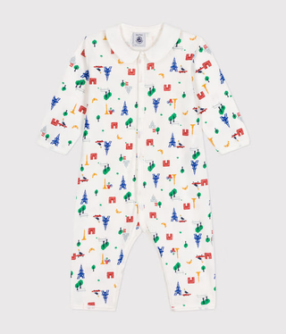 BABY UNISEX ORGANIC COTTON FOOTLESS SLEEPSUIT