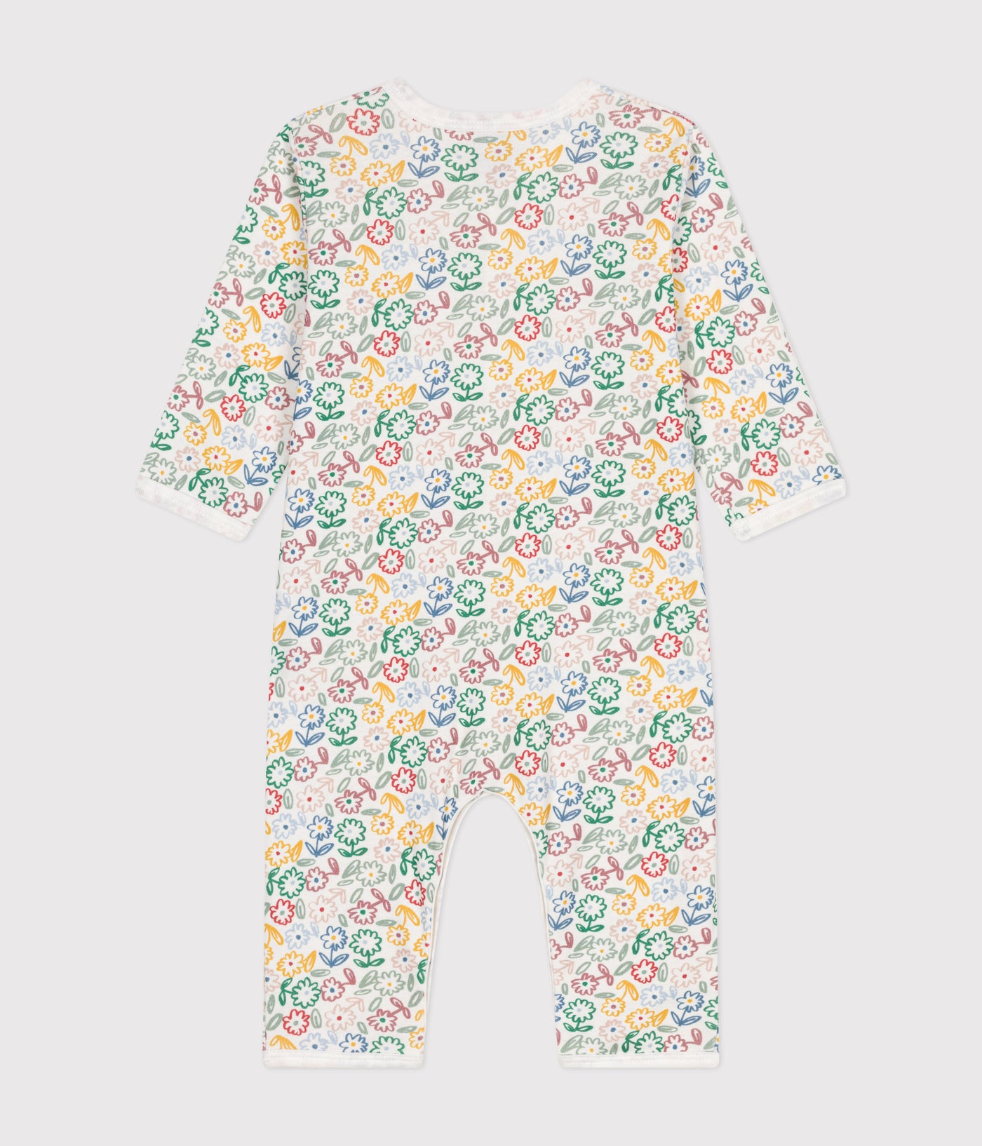 BABIES' PRINTED COTTON FOOTLESS PYJAMA SUIT