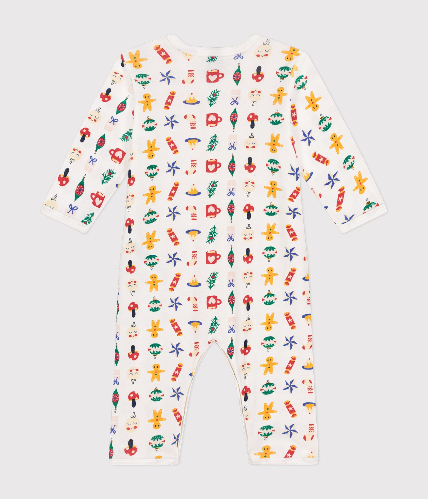 BABIES' PRINTED COTTON FOOTLESS PYJAMA SUIT