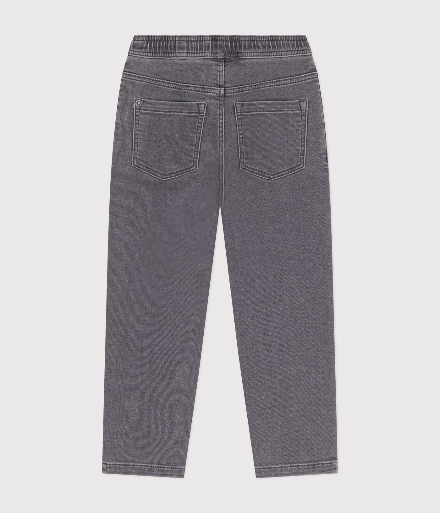 BOYS' ECO-FRIENDLY REGULAR DENIM TROUSERS