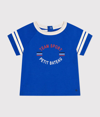 BABY BOY'S COTTON JERSEY T-SHIRT
