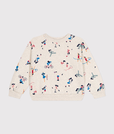 GIRLS' FLEECE SWEATSHIRT