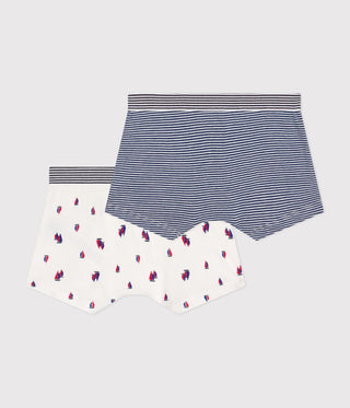 BOY'S ORGANIC COTTON BOXERS - 2-PACK