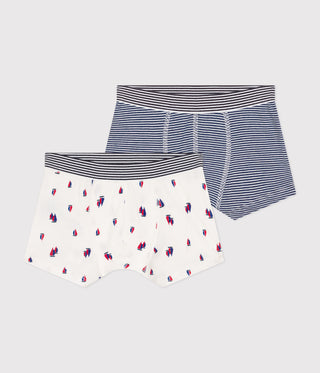 BOY'S ORGANIC COTTON BOXERS - 2-PACK