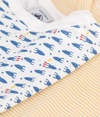 BOY'S COTTON T-SHIRTS - 2-PACK