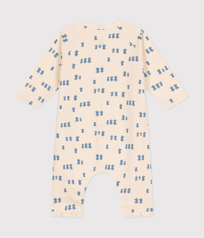 BABIES' FLEECE JUMPSUIT