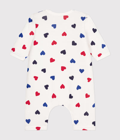 BABIES' PADDED COTTON JUMPSUIT