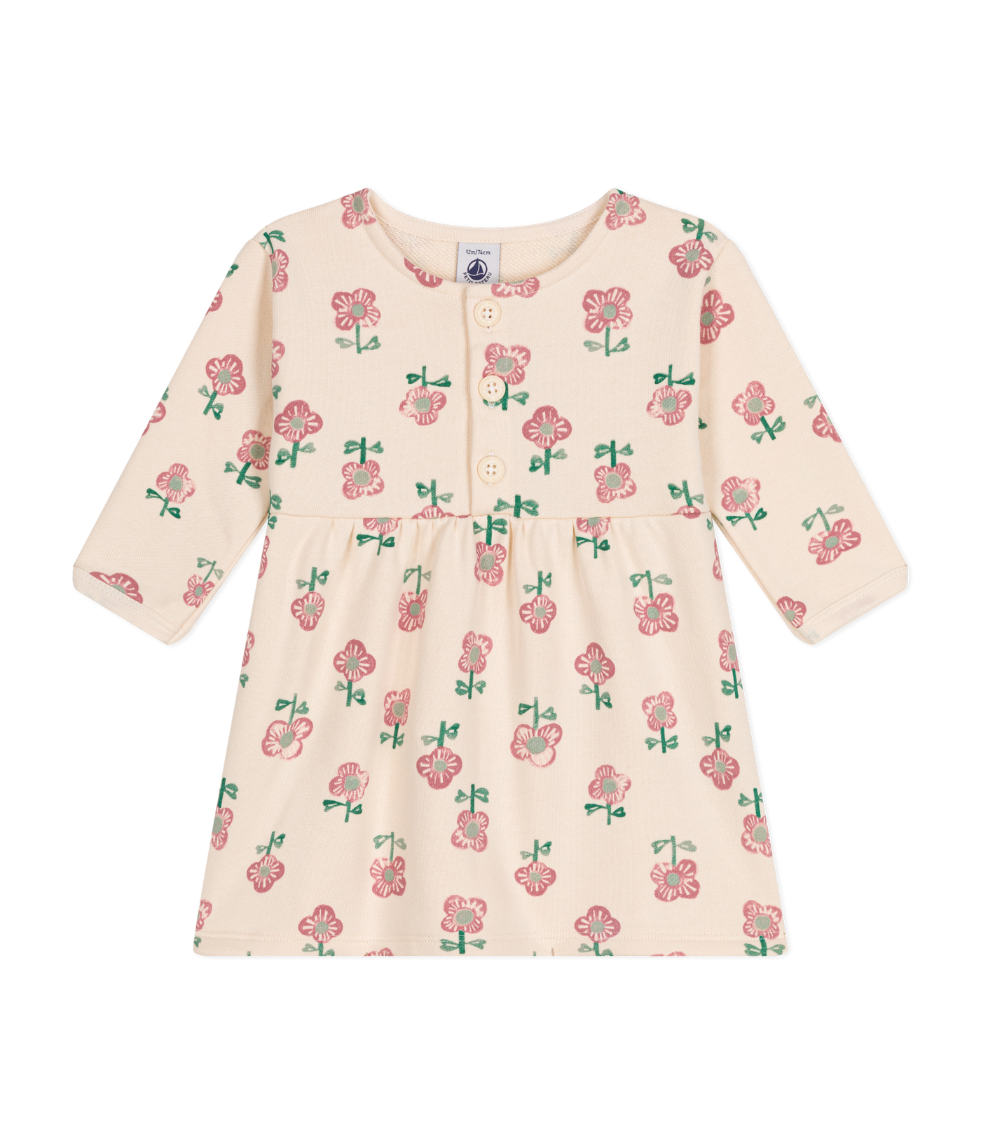 BABIES' LONG-SLEEVED DRESS