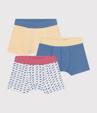 BOY'S ORGANIC COTTON BOXERS - 3-PACK