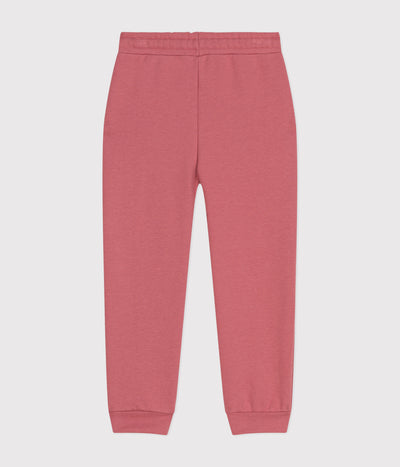 GIRLS' FLEECE JOGGING BOTTOMS