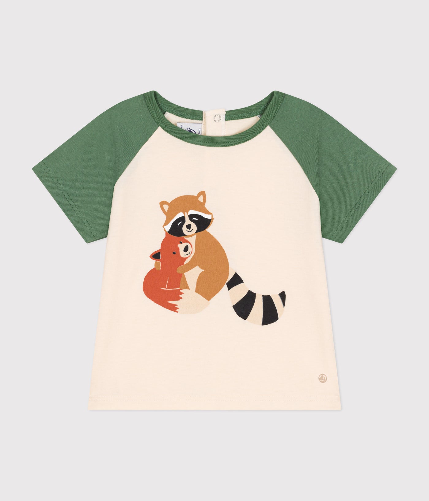 BABIES' SHORT-SLEEVED FINE JERSEY T-SHIRT