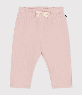BABY GIRL'S ORGANIC COTTON TUBIQUE PANTS