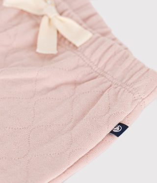 BABY GIRL'S ORGANIC COTTON TUBIQUE PANTS