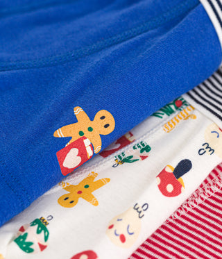 BOY'S ORGANIC COTTON BOXERS - 3-PACK