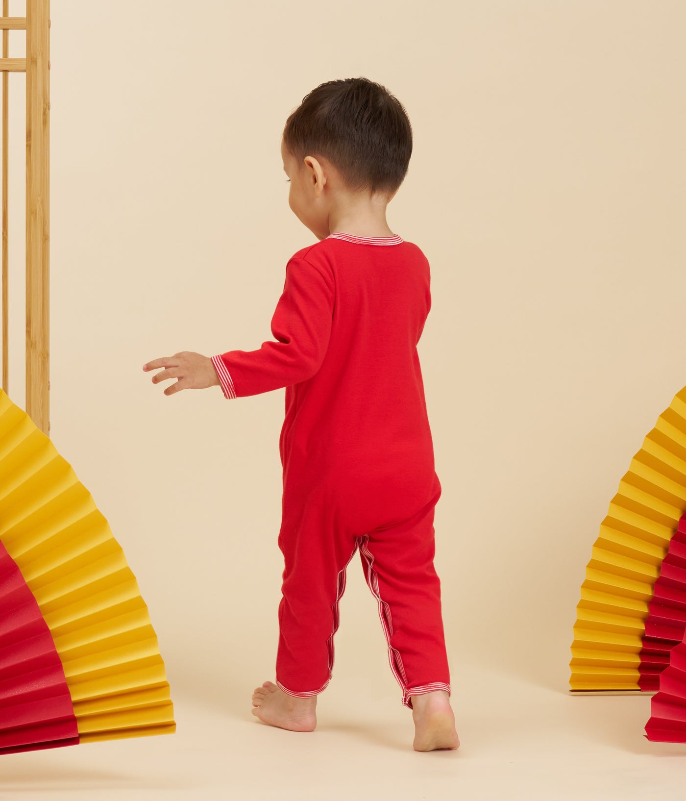 BABIES' FOOTLESS YEAR OF SNAKE COTTON PYJAMAS (CNY CAPSULE)