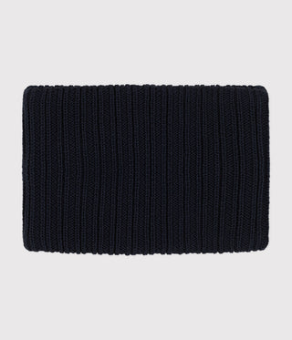UNISEX FLEECE-LINED KNITTED SNOOD
