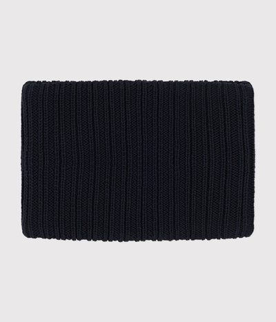 CHILDREN'S FLEECE-LINED KNITTED SNOOD