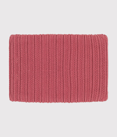 CHILDREN'S FLEECE-LINED KNITTED SNOOD