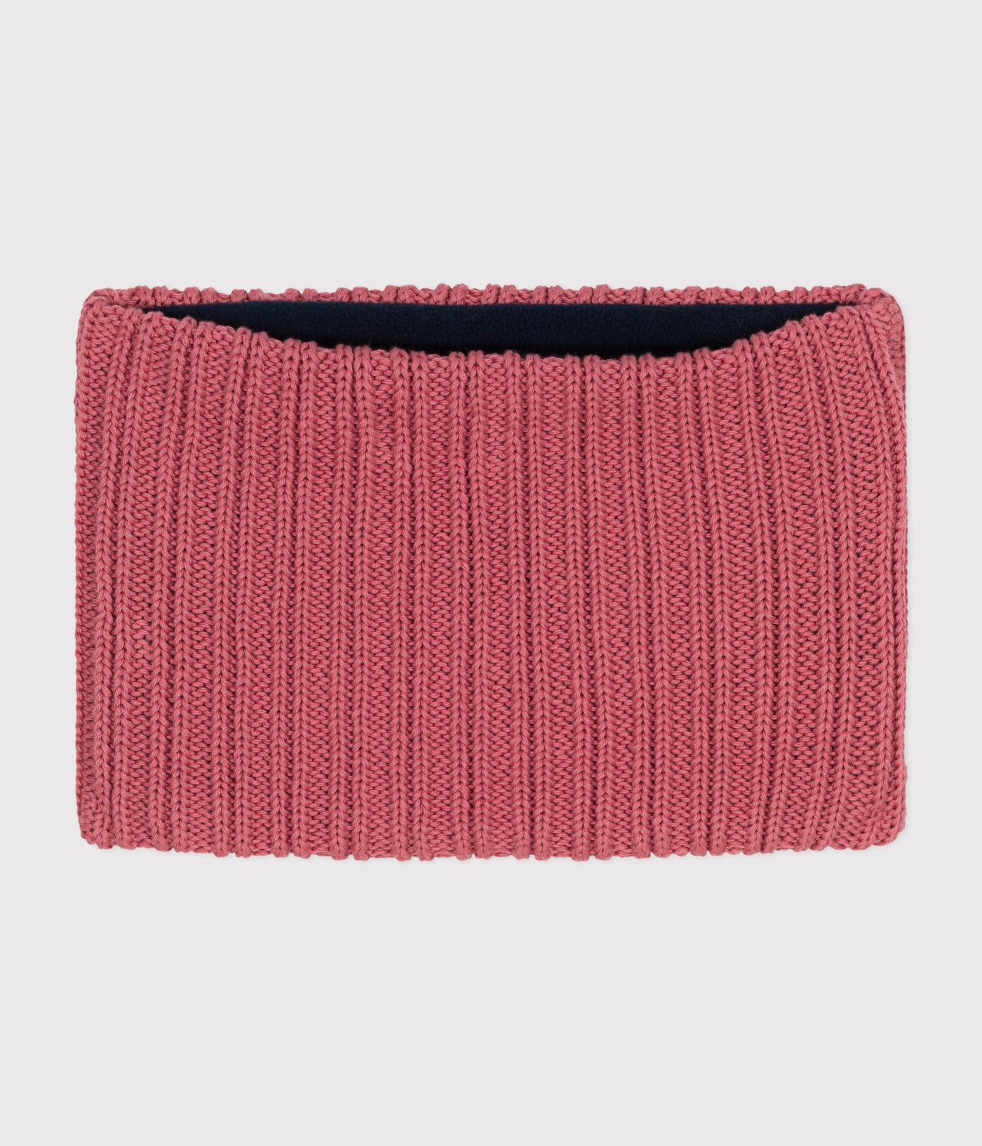 CHILDREN'S FLEECE-LINED KNITTED SNOOD