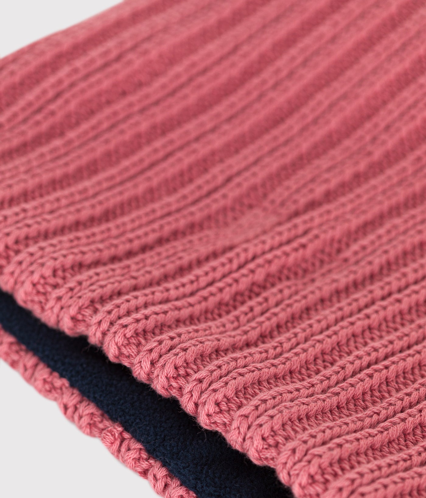 CHILDREN'S FLEECE-LINED KNITTED SNOOD