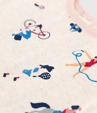 BABY GIRL'S FINE JERSEY DRESS