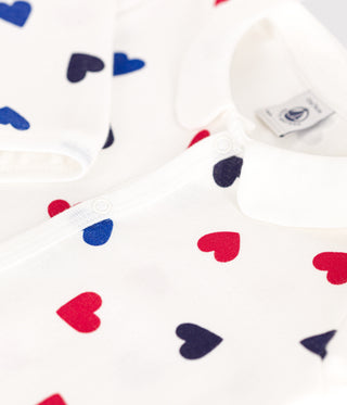 BABY UNISEX ORGANIC COTTON FOOTLESS SLEEPSUIT