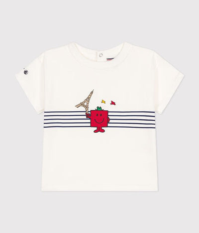 MONSIEUR MADAME BABIES' COTTON T-SHIRT