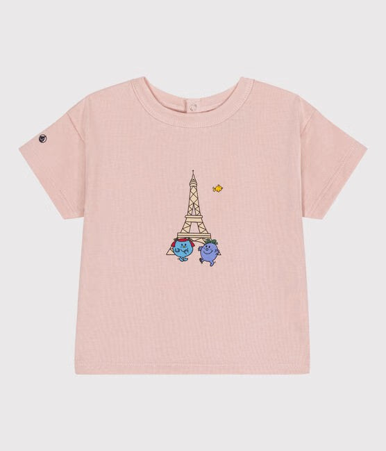 MONSIEUR MADAME BABIES' COTTON T-SHIRT