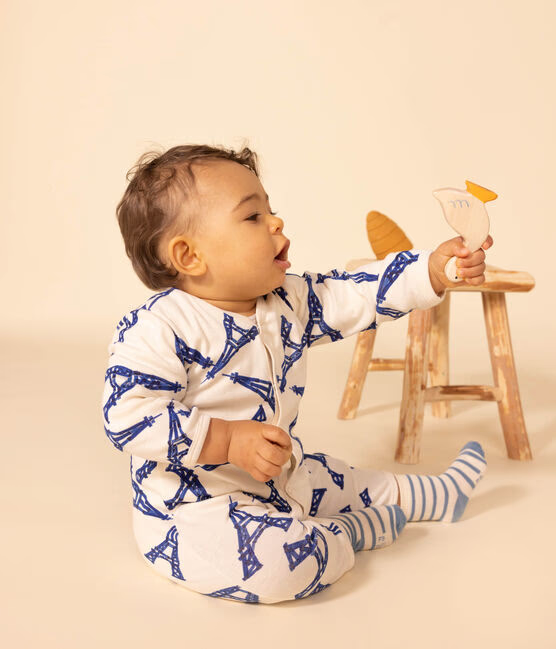 BABIES' COTTON PARIS THEMED PYJAMAS