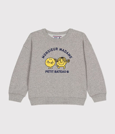 MONSIEUR MADAME CHILDREN'S FLEECE SWEATSHIRT