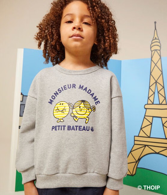 MONSIEUR MADAME CHILDREN'S FLEECE SWEATSHIRT