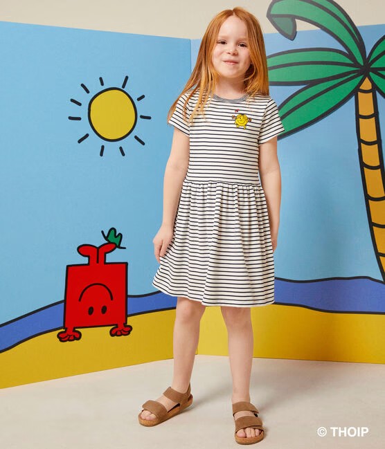 MONSIEUR MADAME GIRLS' COTTON DRESS